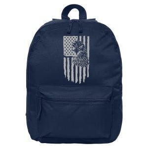 American Flag Eagle Patriot 16 in Basic Backpack