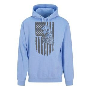 American Flag Eagle Patriot Unisex Surf Hoodie