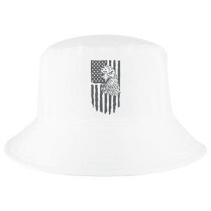 American Flag Eagle Patriot Cool Comfort Performance Bucket Hat