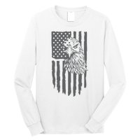 American Flag Eagle Patriot Long Sleeve Shirt