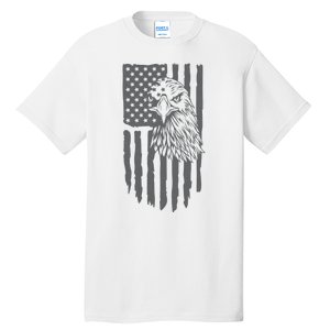 American Flag Eagle Patriot Tall T-Shirt