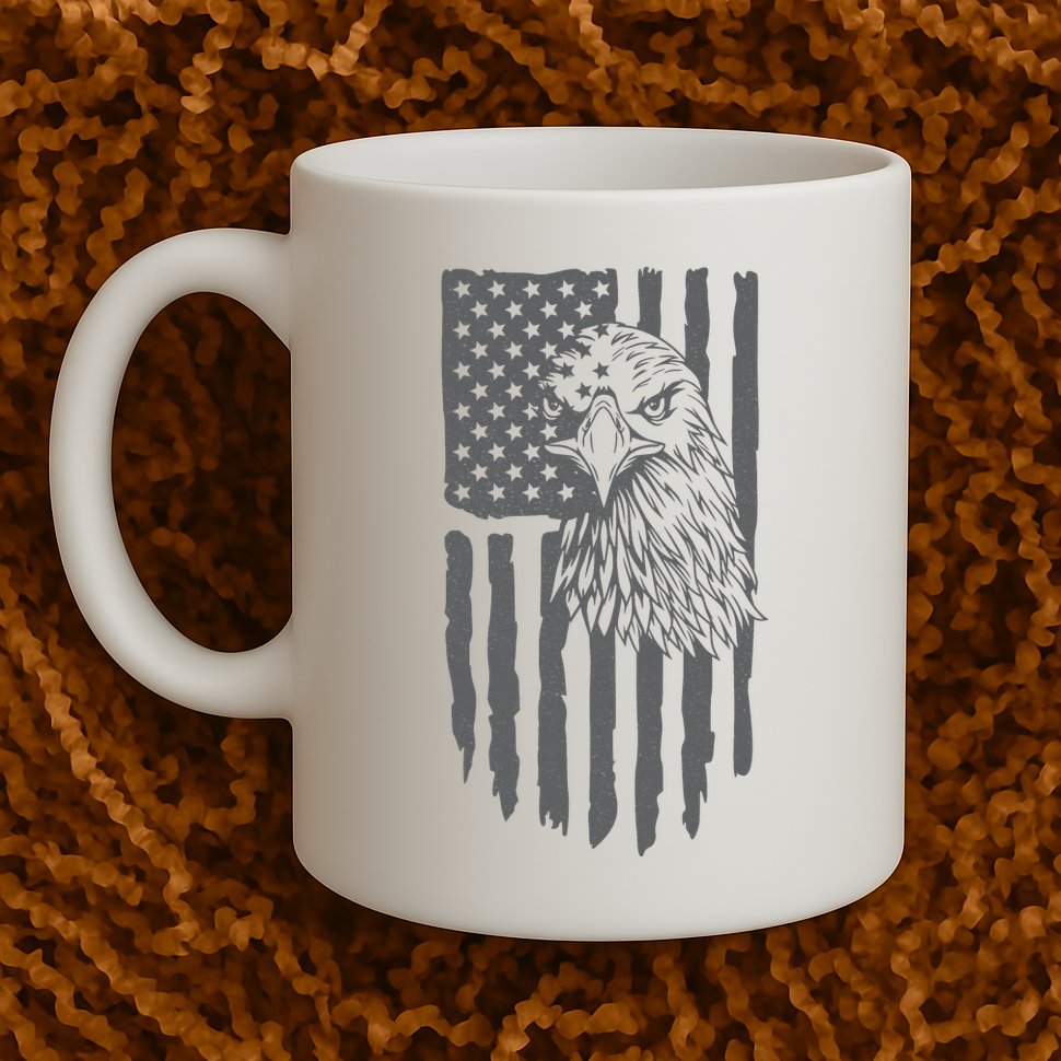 American Flag Eagle Patriot Mug
