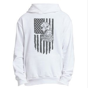 American Flag Eagle Patriot Urban Pullover Hoodie