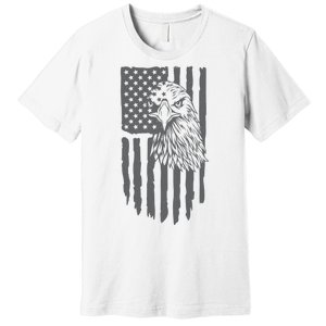 American Flag Eagle Patriot Premium T-Shirt