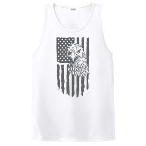 American Flag Eagle Patriot PosiCharge Competitor Tank