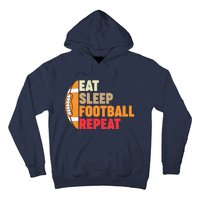 American Football Eat Sleep Football Repeat Hoodie