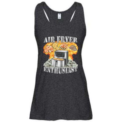 Air Fryer Enthusiast Oddly Specific Meme Funny Sarcasm Ladies Essential Flowy Tank