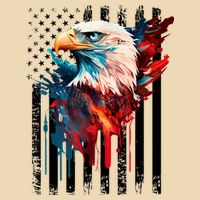 American Flag Eagle Patriots America Eagle Drawstring Bag