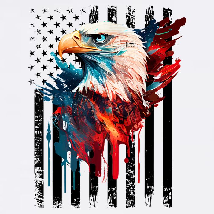 American Flag Eagle Patriots America Eagle Toddler Long Sleeve Shirt