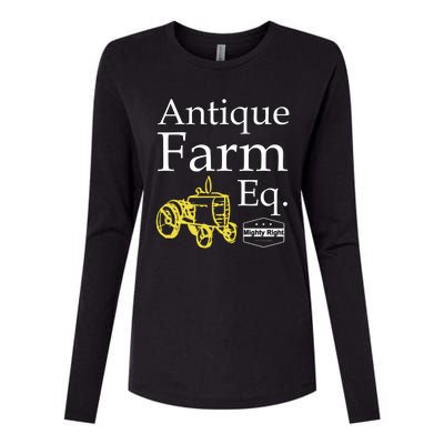 Antique Farm Equipment Womens Cotton Relaxed Long Sleeve T-Shirt