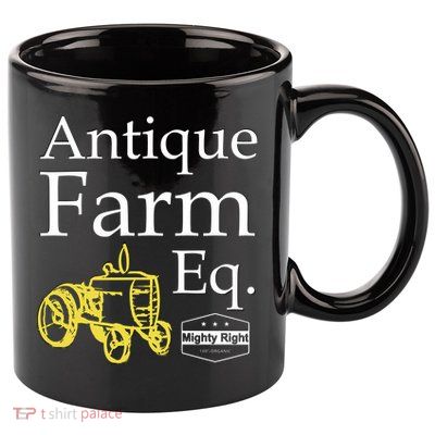 Antique Farm Equipment 11oz C Handle Ceramic Mug