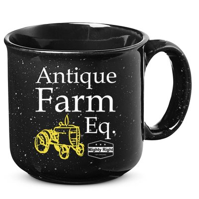 Antique Farm Equipment 15oz Campfire Ceramic Mug