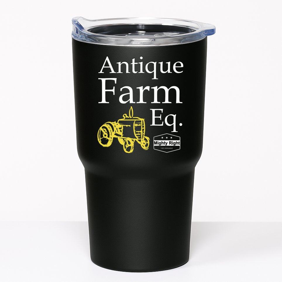 Antique Farm Equipment Tumbler