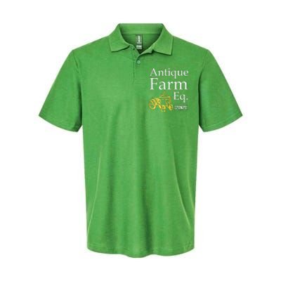 Antique Farm Equipment Softstyle Adult Sport Polo