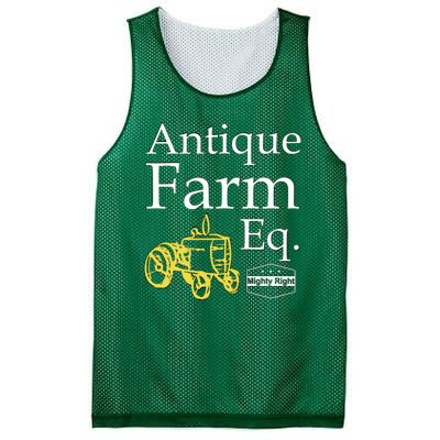 Antique Farm Equipment Mesh Reversible Basketball Jersey Tank