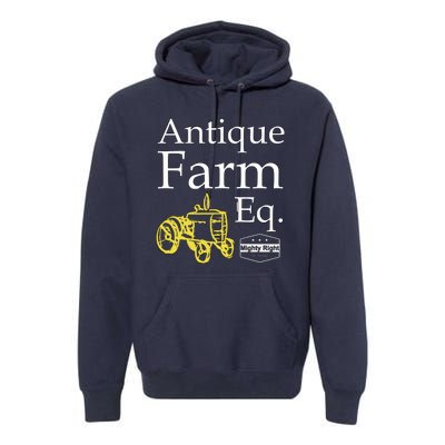 Antique Farm Equipment Premium Hoodie