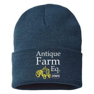 Antique Farm Equipment Sustainable Knit Beanie