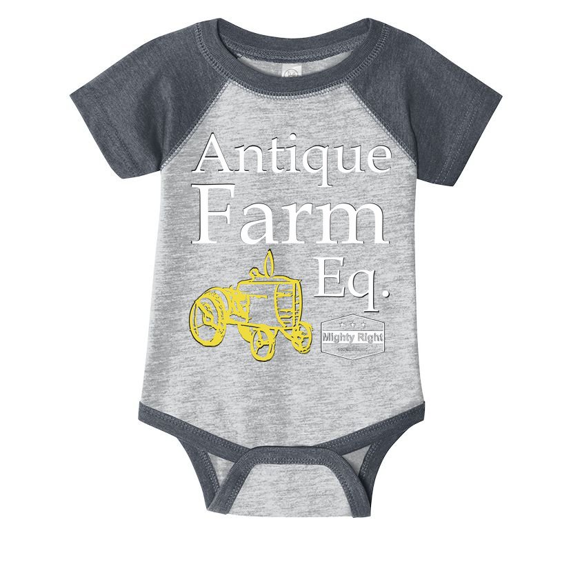 Antique Farm Equipment Infant Baby Jersey Bodysuit