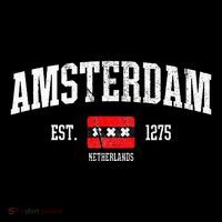 Amsterdam Flag Est. 1275 Netherlands Souvenir Impact Tech Backpack