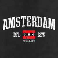 Amsterdam Flag Est. 1275 Netherlands Souvenir Golf Towel