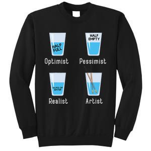 Artist Facts Funny Artists Art Teacher Artistic Graphic Sweatshirt