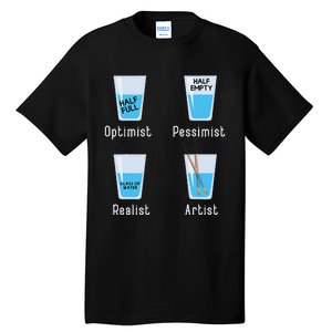 Artist Facts Funny Artists Art Teacher Artistic Graphic Tall T-Shirt