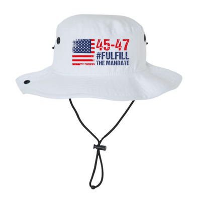 American Flag Fulfill The Mandate 45 47 Bucket Hat