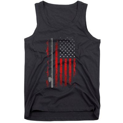 American Flag Fishing Apparel Fishing Tank Top