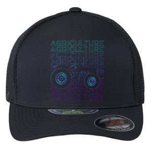 Agriculture Farming Farmer Flexfit Unipanel Trucker Cap