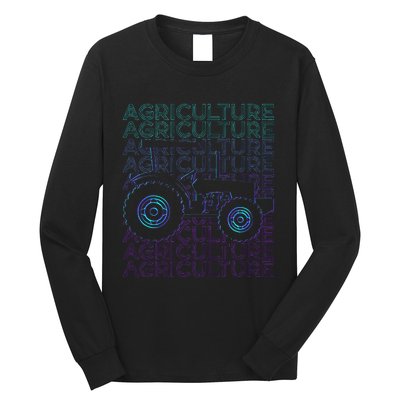 Agriculture Farming Farmer Long Sleeve Shirt