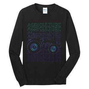 Agriculture Farming Farmer Tall Long Sleeve T-Shirt