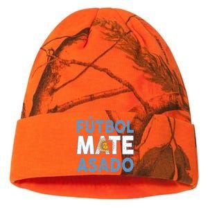 Argentina Flag Futbol Mate Asado Argentinian Pride Kati Licensed 12" Camo Beanie