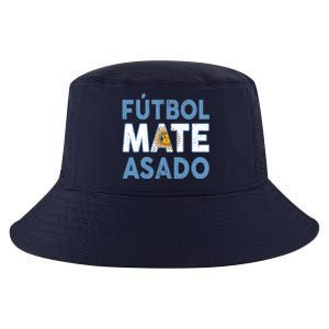 Argentina Flag Futbol Mate Asado Argentinian Pride Cool Comfort Performance Bucket Hat