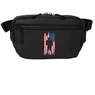 America Football Flag Crossbody Pack