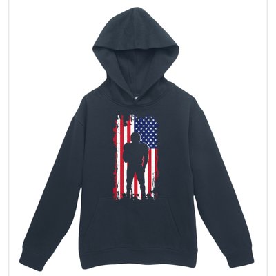 America Football Flag Urban Pullover Hoodie