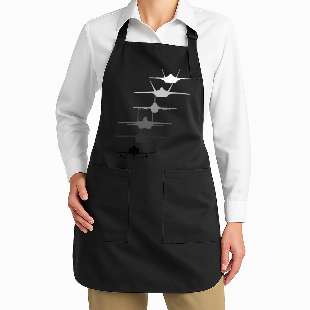 Air Force Fighter Jets F4 F111 F15 F16 F22 F35  Apron