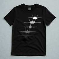 Air Force Fighter Jets F4 F111 F15 F16 F22 F35  T-Shirt
