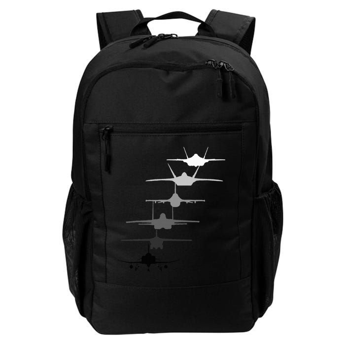 Air Force Fighter Jets F4 F111 F15 F16 F22 F35  Backpack