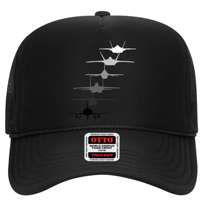 Air Force Fighter Jets F4 F111 F15 F16 F22 F35  Hat