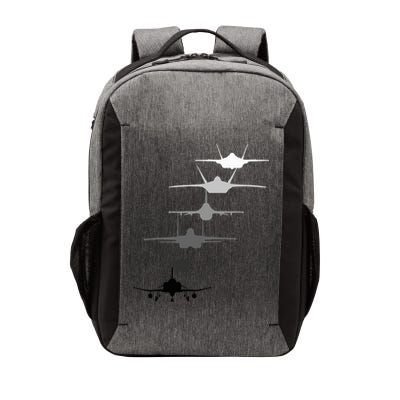 Air Force Fighter Jets F4 F111 F15 F16 F22 F35  Vector Backpack