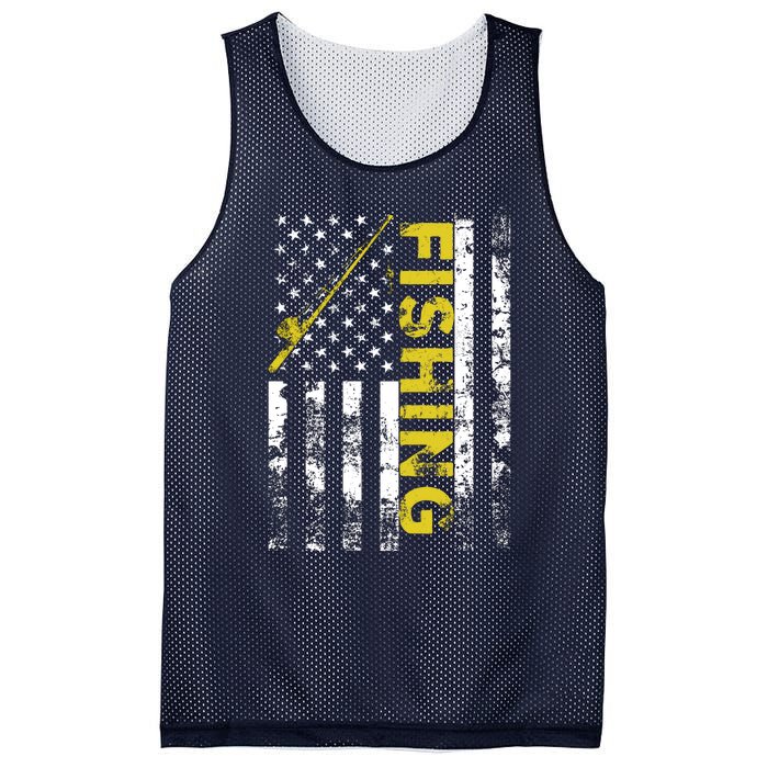 American Flag Fishing Rod USA Patriotic Hoodie Mesh Reversible Basketball Jersey Tank