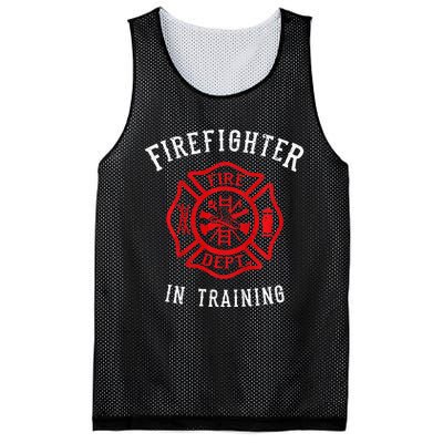 Adorable Firefighter for Little Heroes Mesh Reversible Basketball Jersey Tank