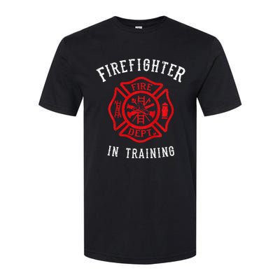 Adorable Firefighter for Little Heroes Softstyle CVC T-Shirt