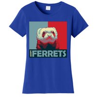 Adopt Ferrets Ferret Costume Ferret Plushie Gift Women's T-Shirt