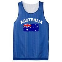 Australia Flag Funny Gift Mesh Reversible Basketball Jersey Tank