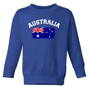 Australia Flag Funny Gift Toddler Sweatshirt