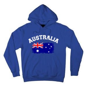 Australia Flag Funny Gift Tall Hoodie