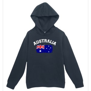 Australia Flag Funny Gift Urban Pullover Hoodie