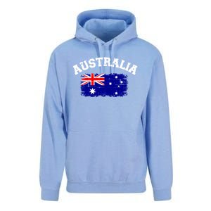 Australia Flag Funny Gift Unisex Surf Hoodie