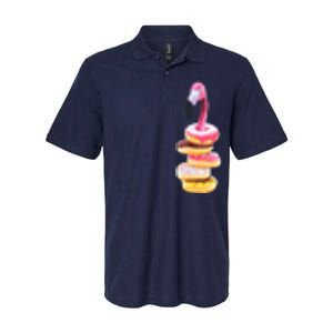 A Famished Flamingo 1 Softstyle Adult Sport Polo